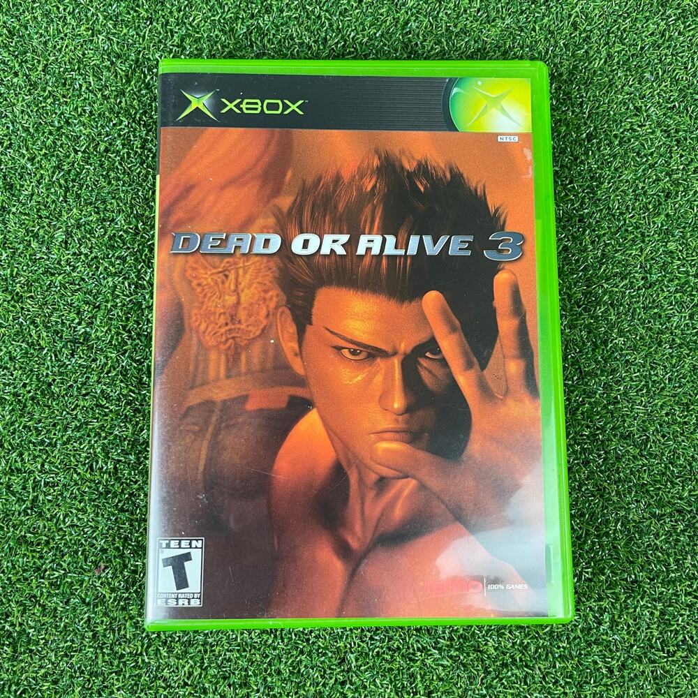 Dead or Alive 3 Microsoft Xbox 2001 Tested & Working